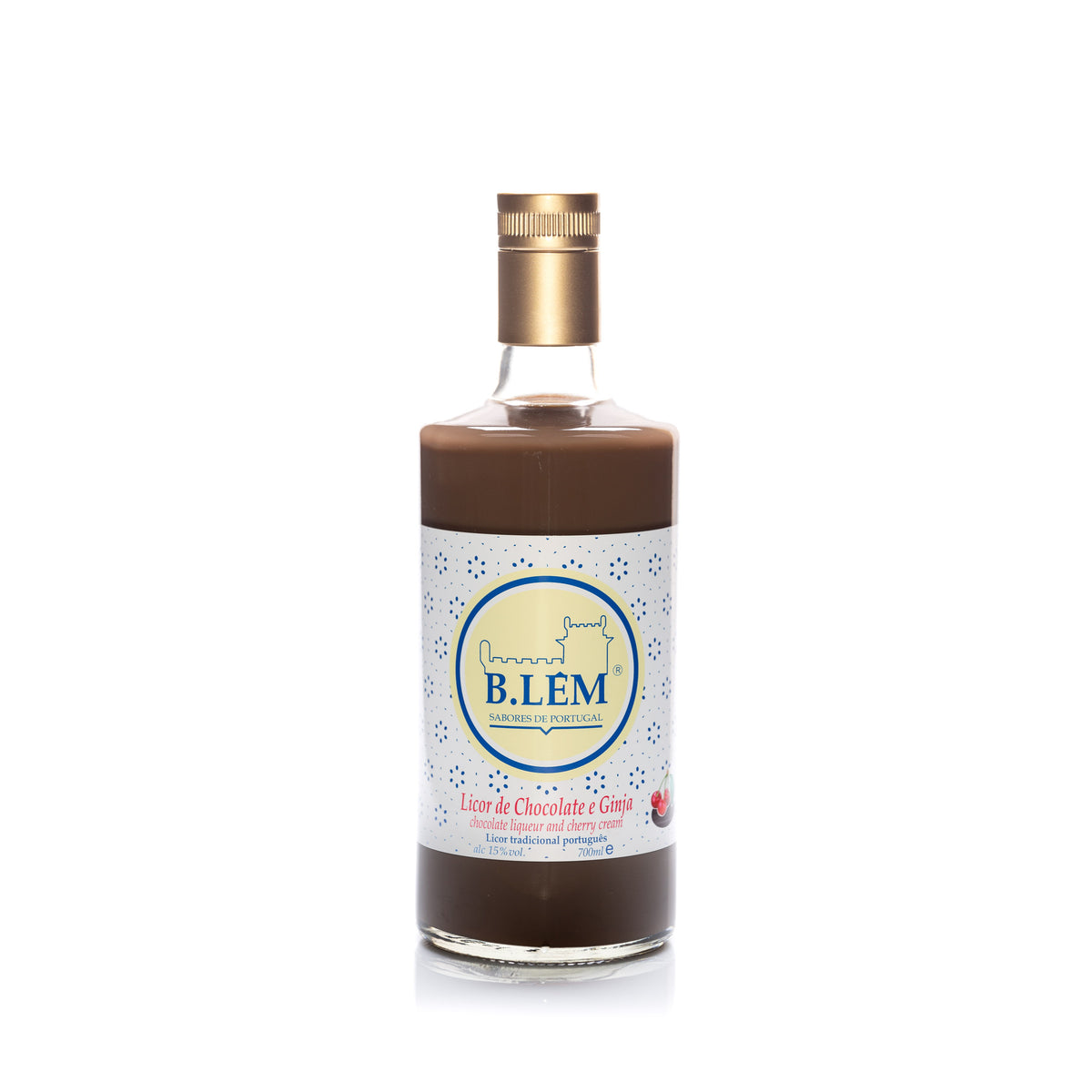 Licor de Chocolate e Ginja B.LÊM, 700 ml