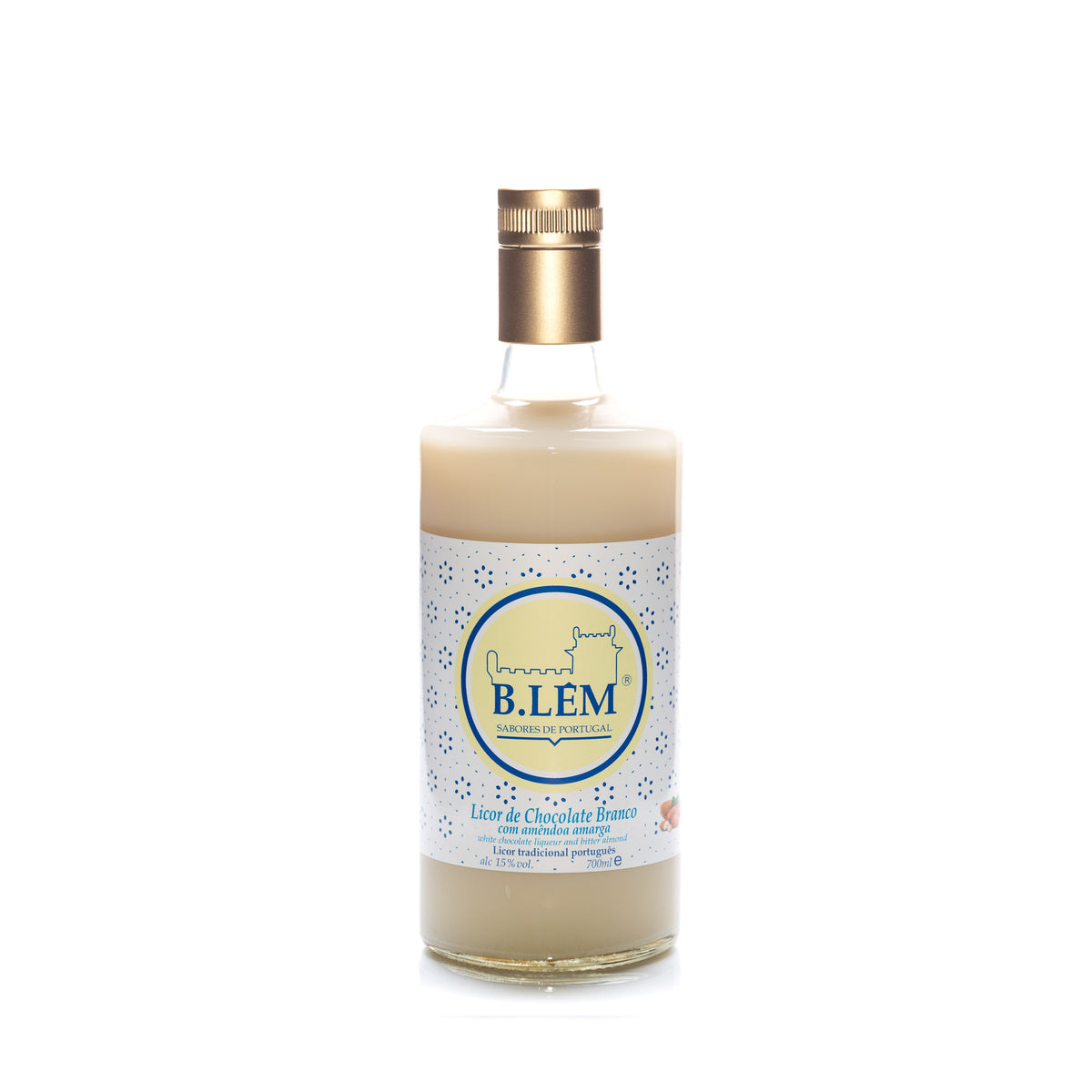 Licor de Chocolate Branco com Amêndoa Amarga