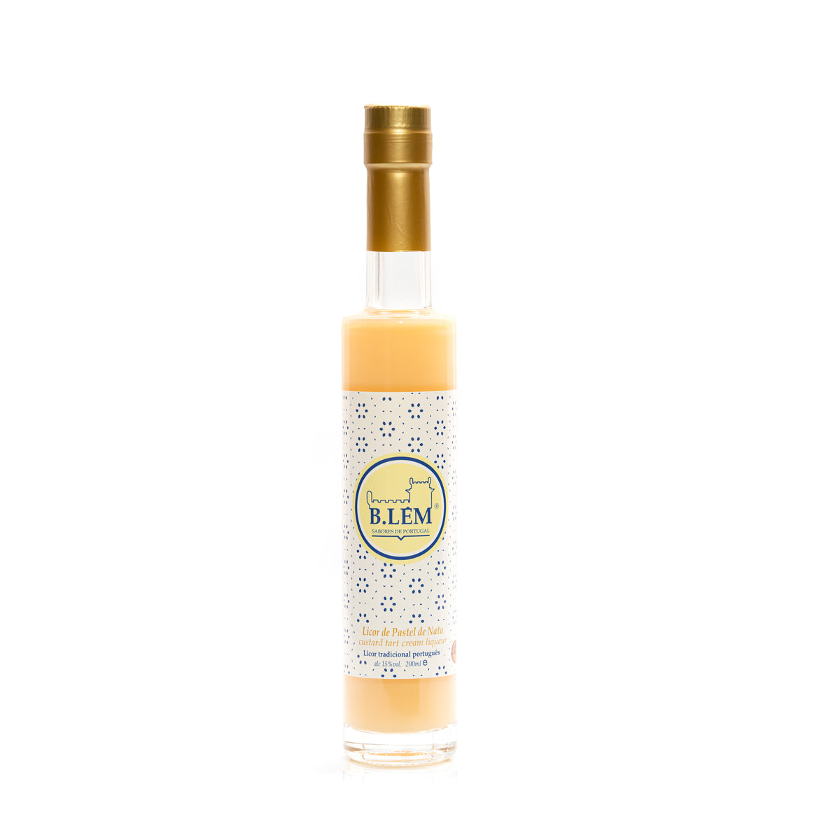 Licor de Pastel de Nata B.LÊM, 200 ml