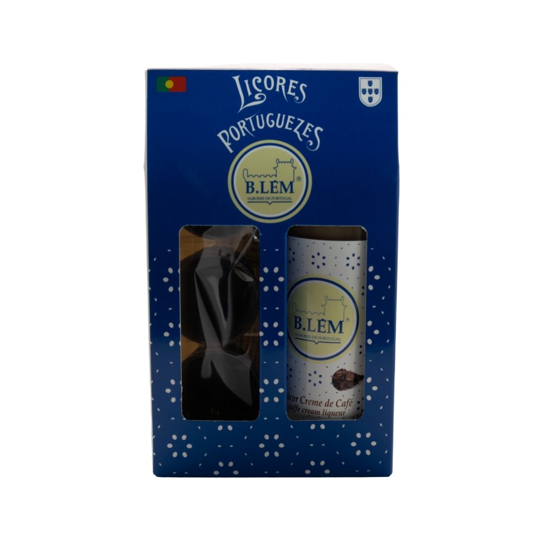 PACK MINIATURA 100 ml + COPOS DE CHOCOLATE - Loja B.LÊM - Sabores de Portugal 